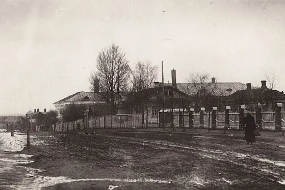 Историческая фотография улицы Богородска, современного Ногинска